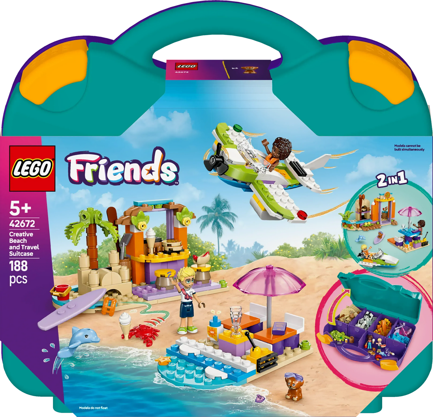LEGO Creative Beach and Suitcase 42672 Friends (Pre-Order: January 2025)