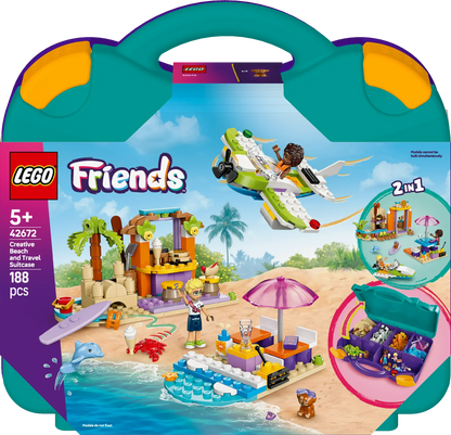 LEGO Creative Beach and Suitcase 42672 Friends (Pre-Order: January 2025)
