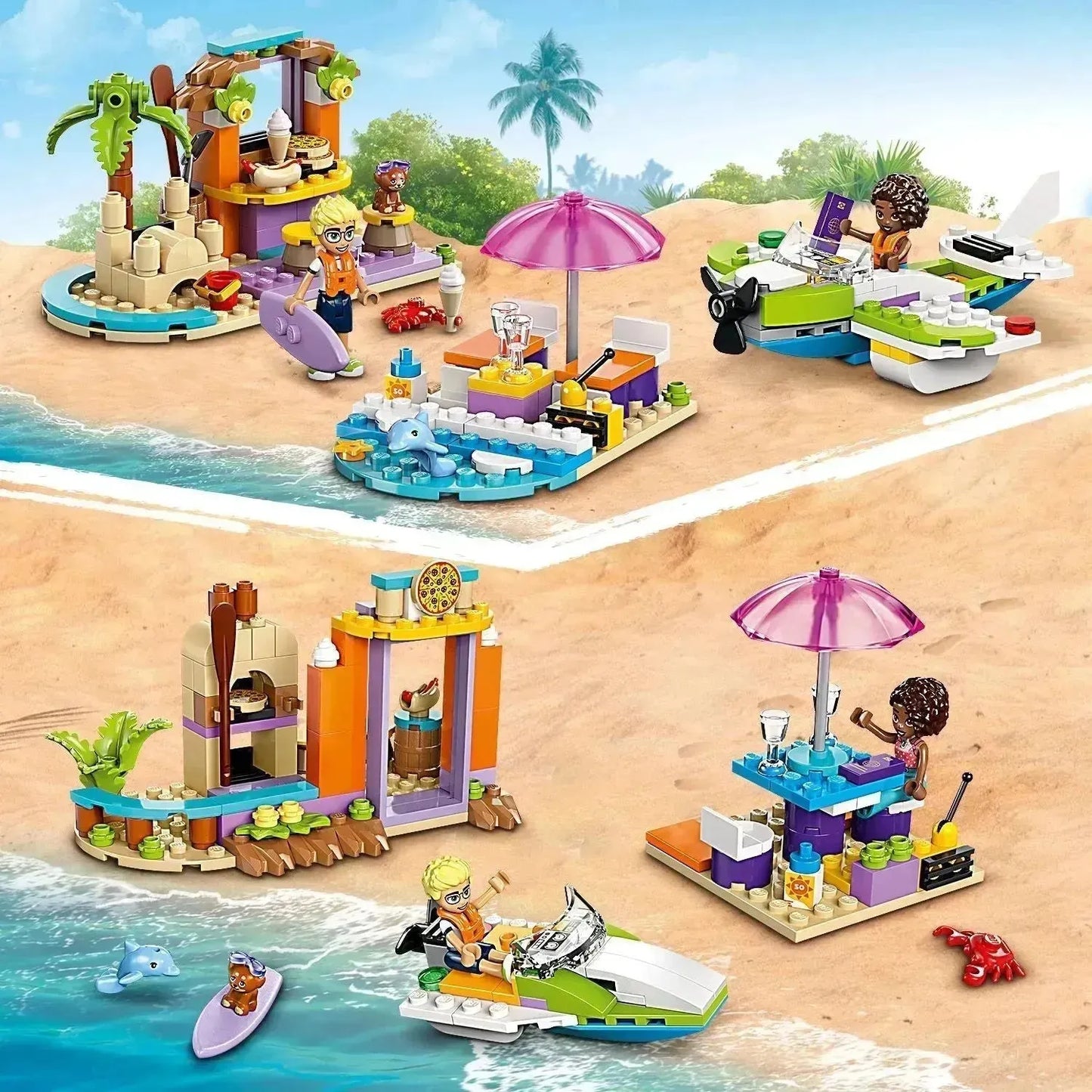 LEGO Creative Beach and Suitcase 42672 Friends (Pre-Order: January 2025)