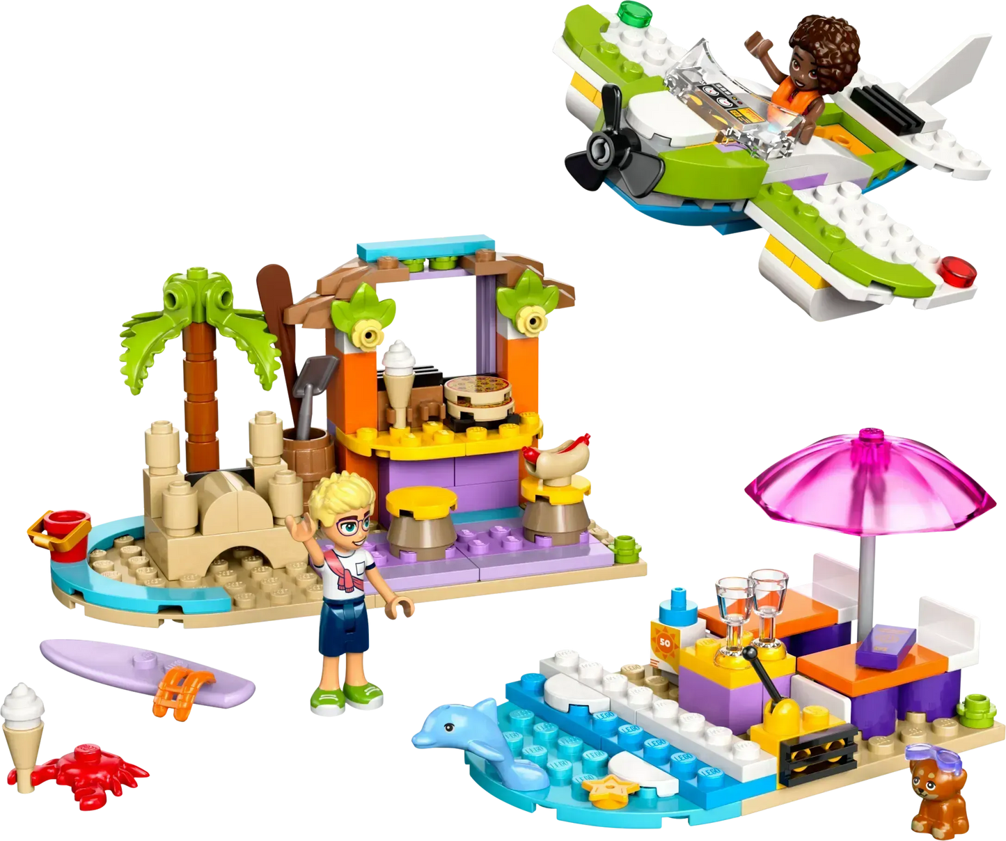LEGO Creative Beach and Suitcase 42672 Friends (Pre-Order: January 2025)