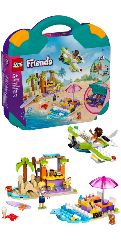 LEGO Creative Beach and Suitcase 42672 Friends (Pre-Order: January 2025)