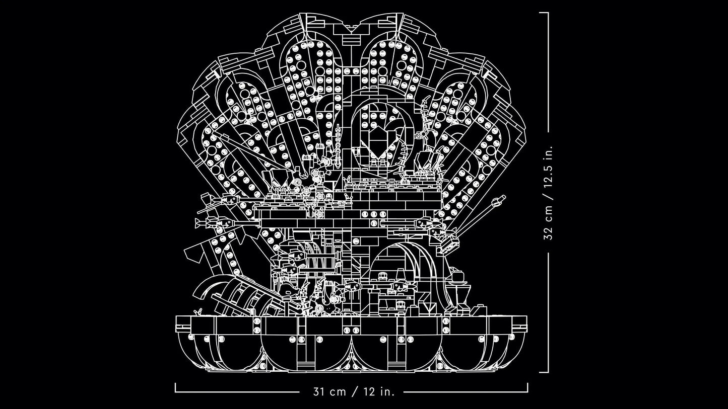 LEGO De Kleine Zeemeermin koninklijke schelp 43225 Disney