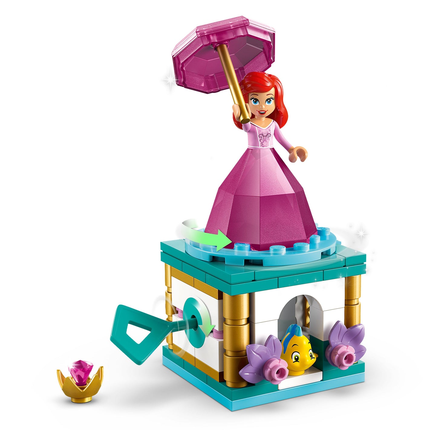 LEGO Draaiende Ariel 43259 Disney (Pre-Order: januari 2025)