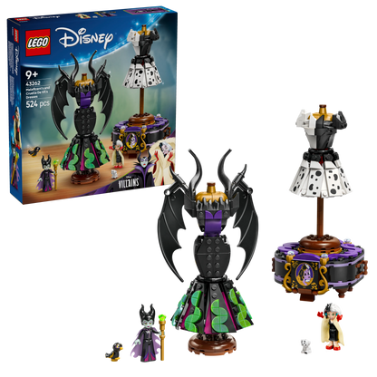 LEGO De jurken van Maleficent en Cruella De Ville 43262 Disney