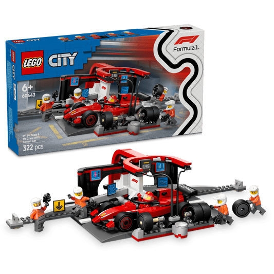 LEGO Pitcrew  van de Formule 1 60443 City (Levering: 1 januari 2025)