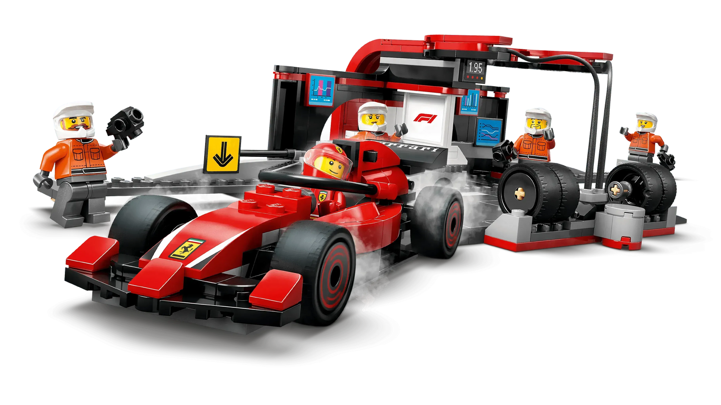 LEGO Pitcrew van de Formule 1 60443 City