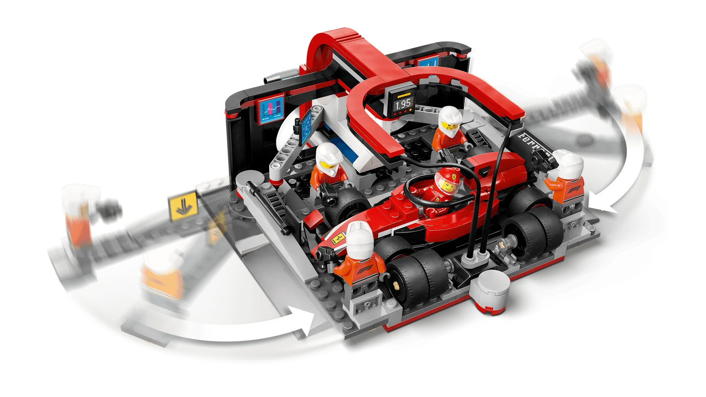 LEGO Pitcrew van de Formule 1 60443 City