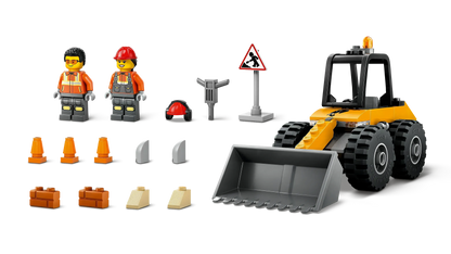 LEGO Gele Wiellader graafmachine 60450 City