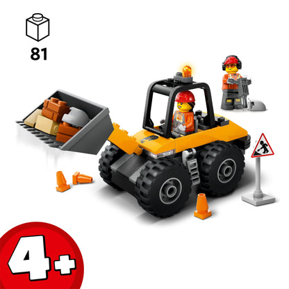 LEGO Gele Wiellader graafmachine 60450 City (Pre-Order: januari 2025)