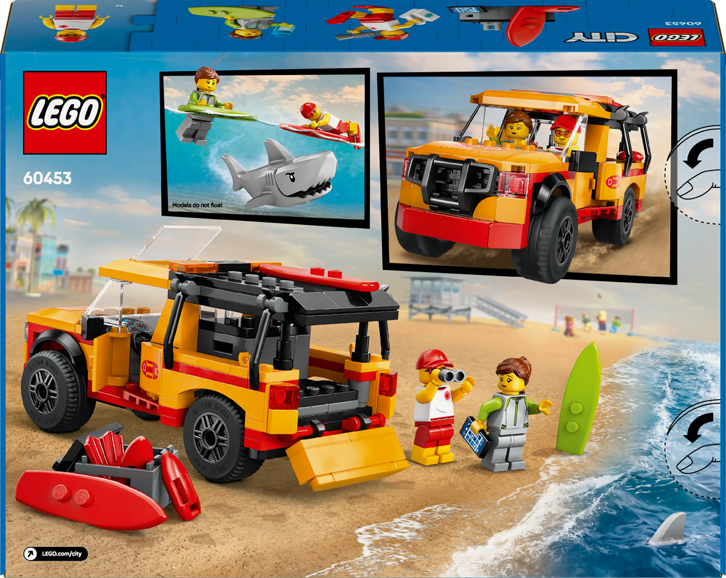 LEGO Strandwacht reddingstruck 60453 City (Pre-Order: januari 2025)