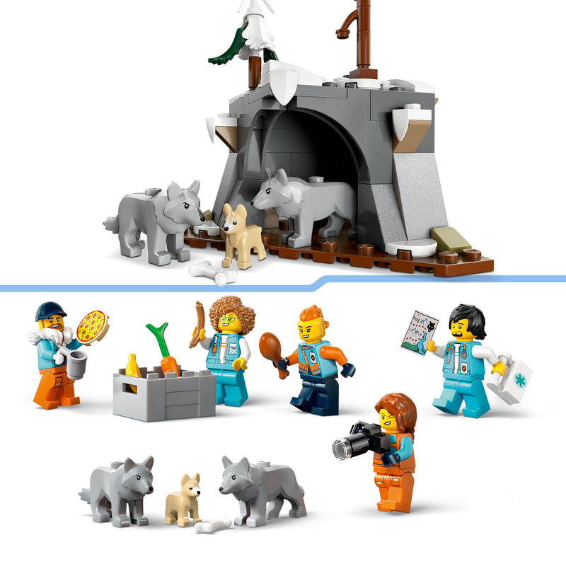 LEGO Laboratoriumtruck op de Noordpool 60471 City