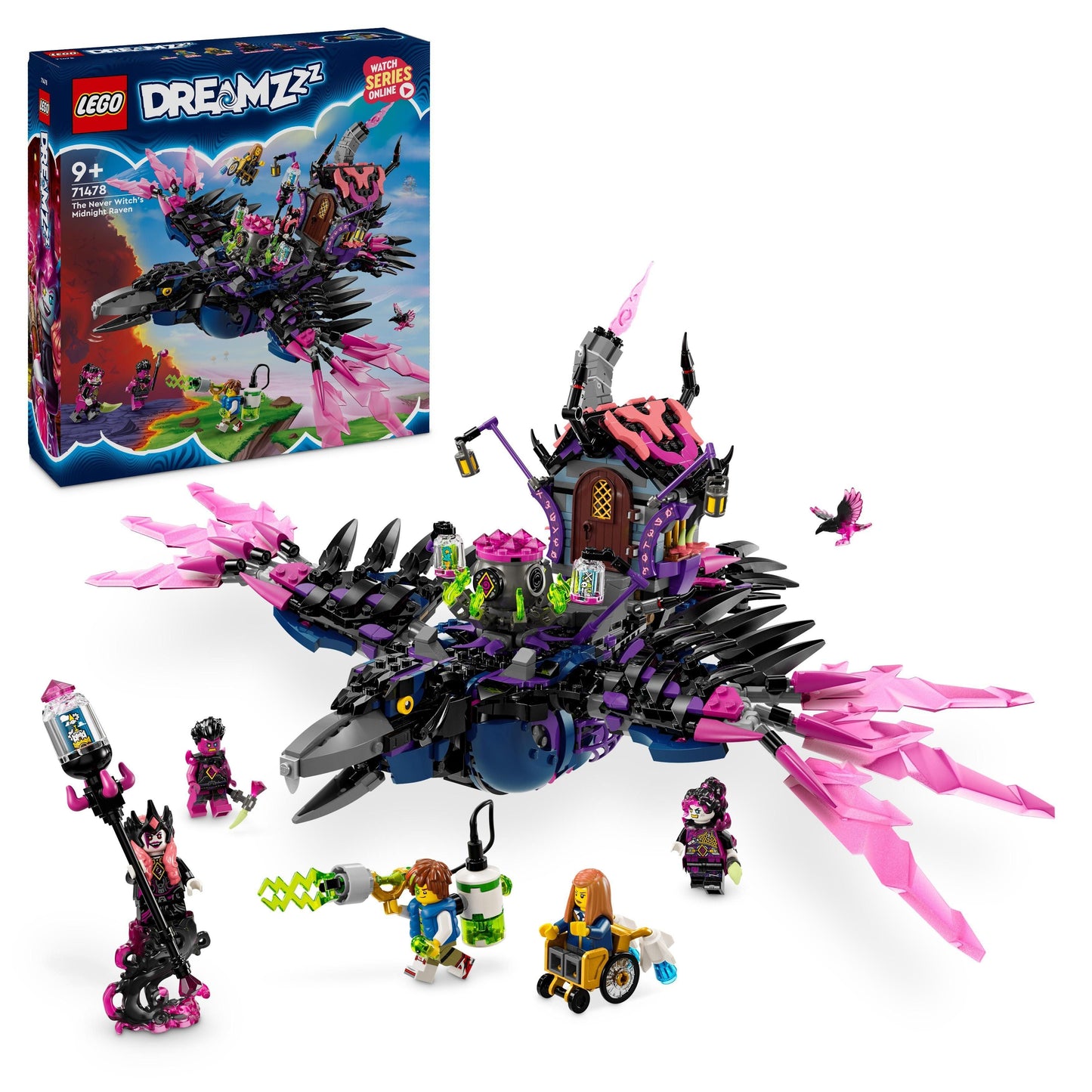 LEGO De Middernachtraaf van de Neder Heks 71478 Dreamzzz