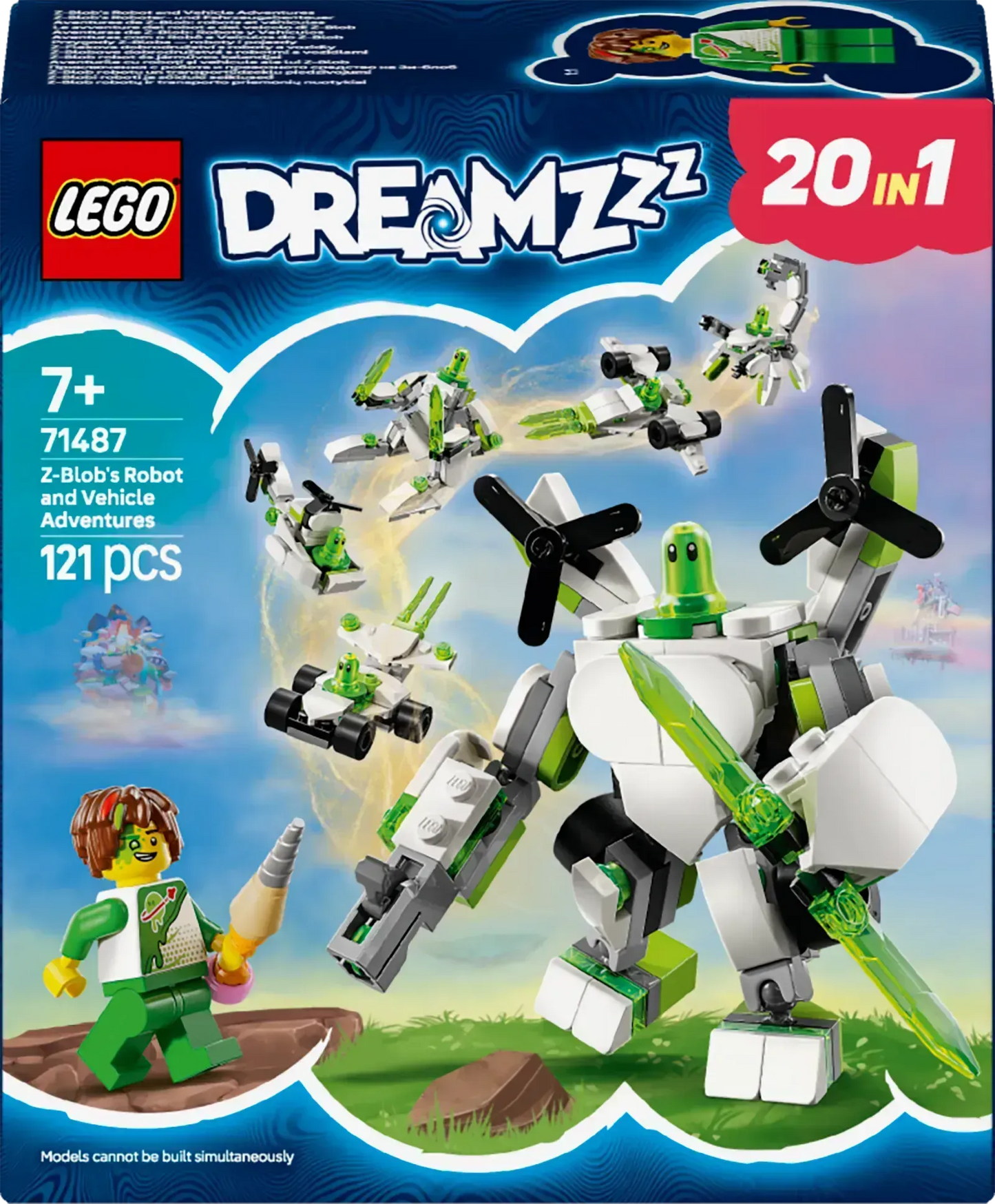 LEGO Z-Blobs robot- & voertuig avontuur 71487 Dreamzzz