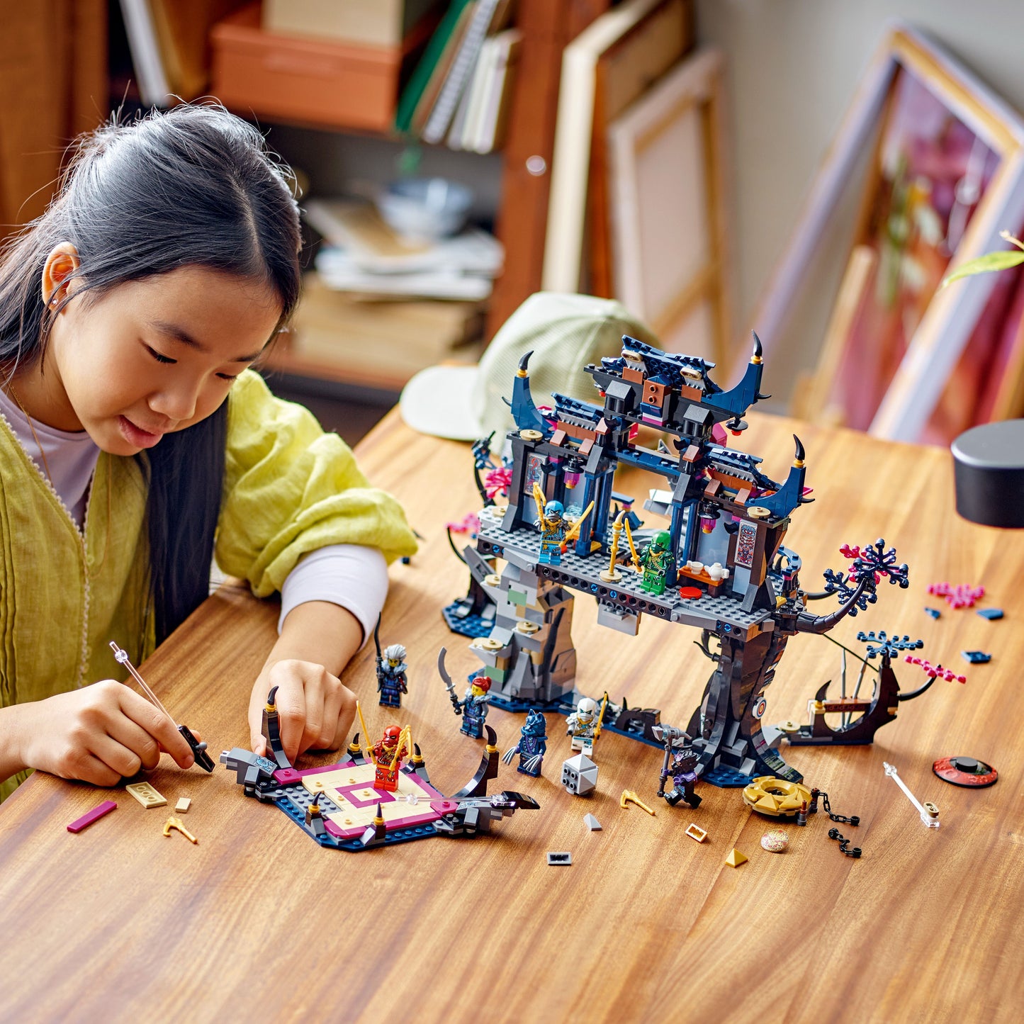 LEGO Wolvenmasker schaduwdojo 71813 Ninjago