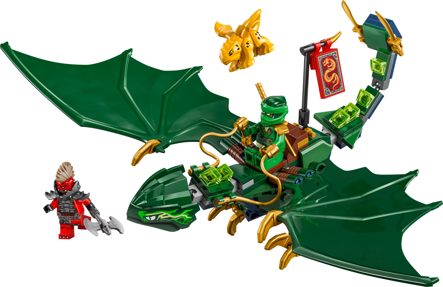 LEGO Lloyds groene Bosdraak 71829 Ninjago (Pre-order: januari 2025)