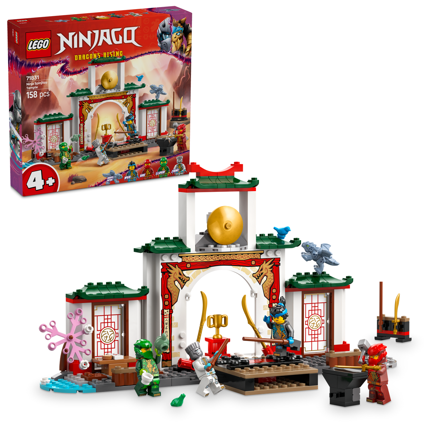 LEGO Ninja Spinjitzu Tempel 71831 Ninjago (Pre-Order: januari 2025)