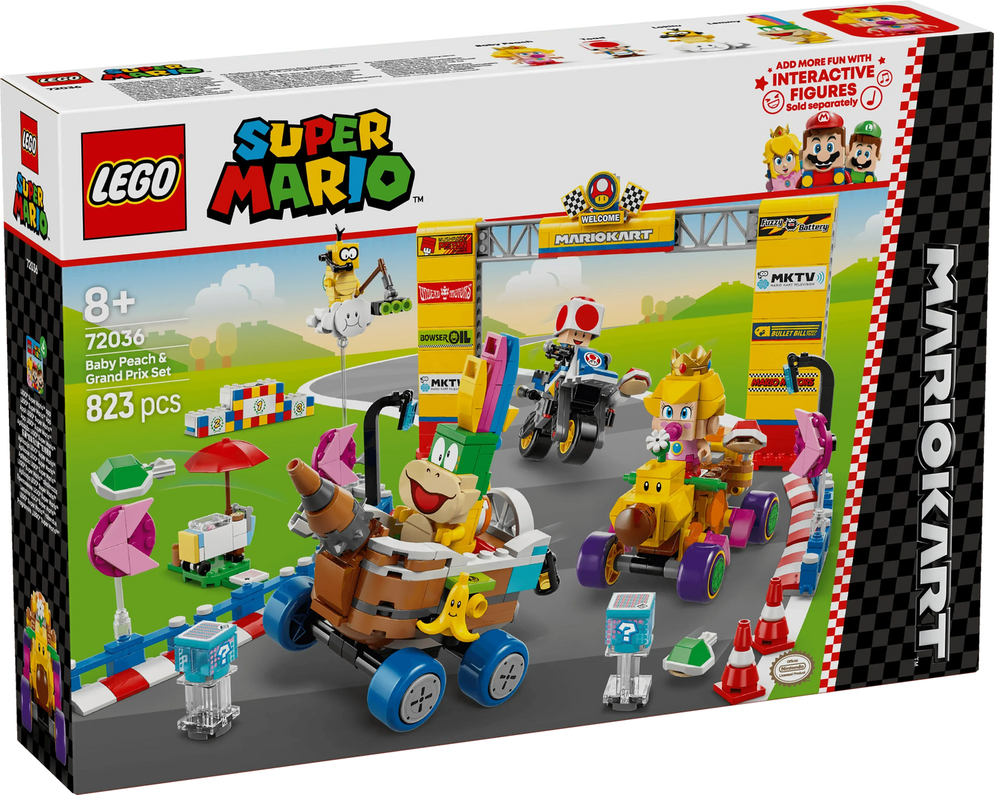 LEGO Mario Kart – Baby Peach & Grand Prix Set 72036 SuperMario