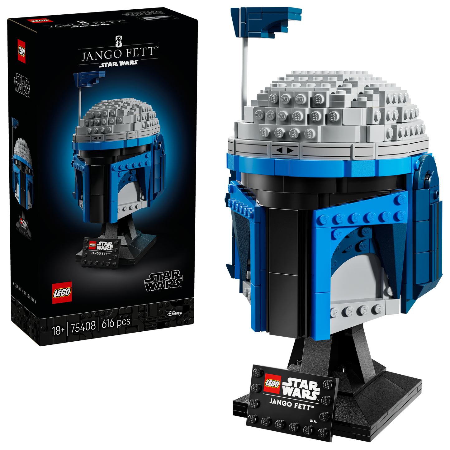 LEGO Jango Fett Helm 75408 StarWars