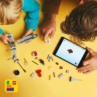 LEGO Mando en Grogu's N-1 Starfighter 75410 StarWars