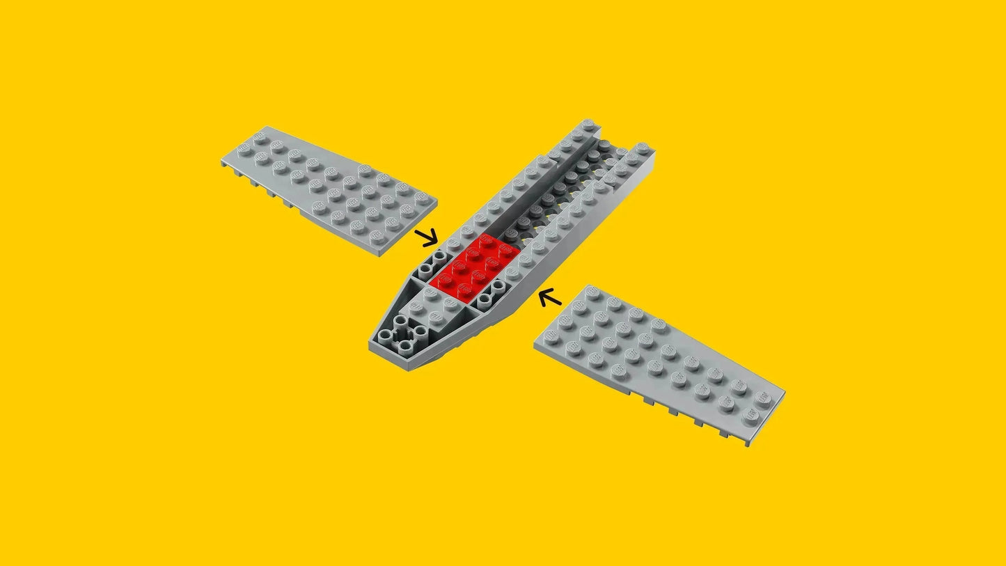 LEGO Mando en Grogu's N-1 Starfighter 75410 StarWars