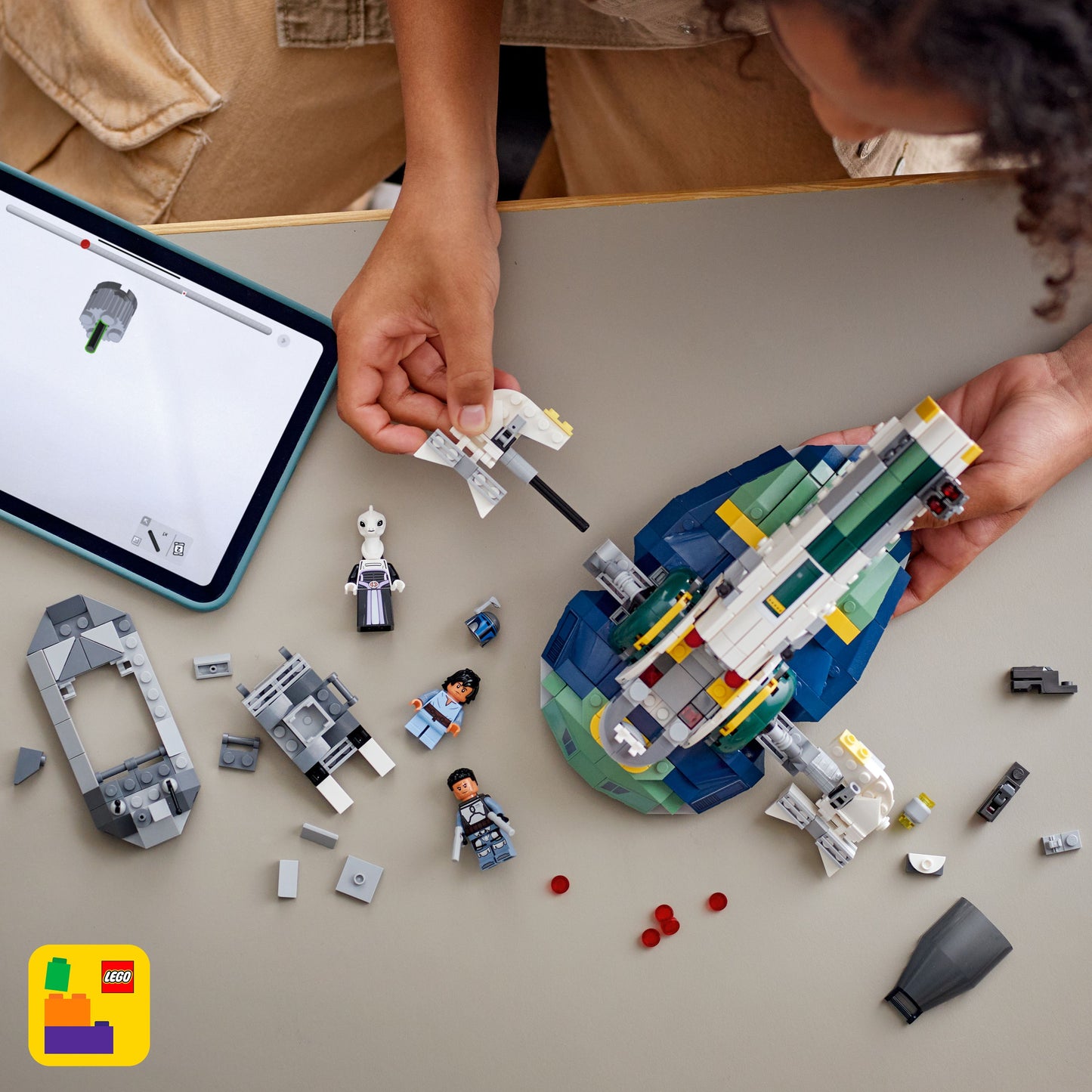 LEGO Jango Fetts ruimteschip 75433 Star Wars