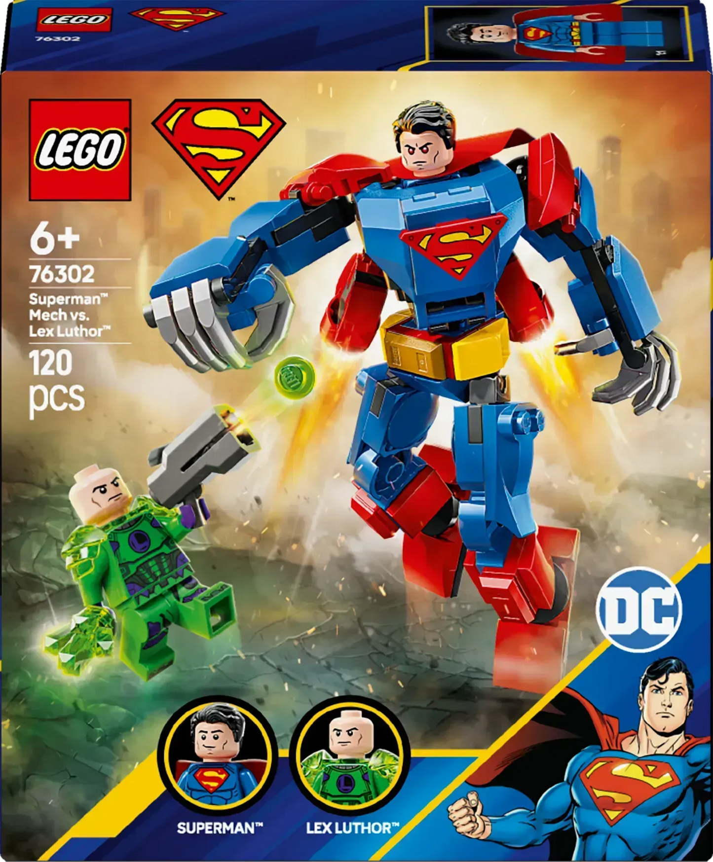 LEGO Superman Mecha Vs Lex Luthor 76302 Superman