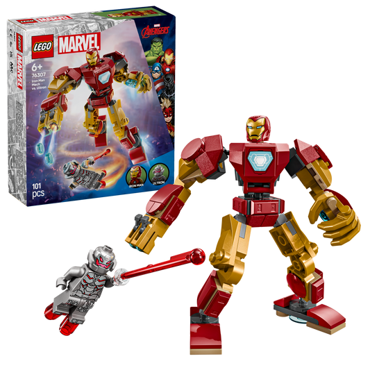 LEGO Iron Man vs Ultron 76307 Superheroes (Pre-Order: januari 2025)