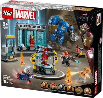 LEGO 76315 IronMans laboratorium harnas ruimte 2TTOYS