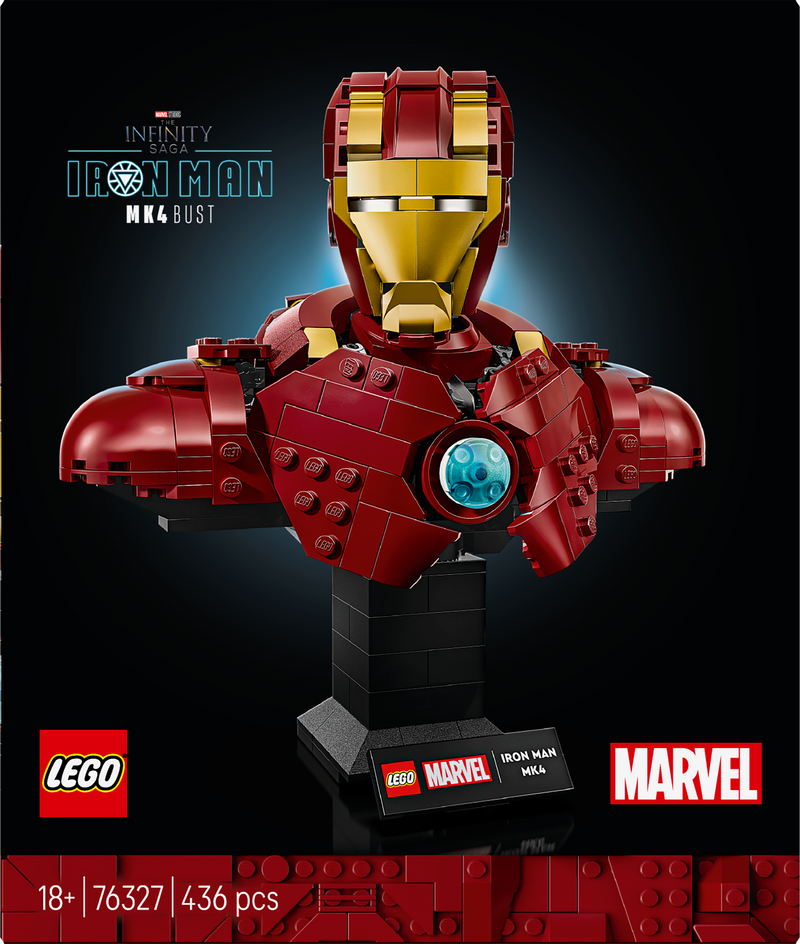 LEGO Iron Man MK 6 Helm 76327 Superheroes (Pre-Order: 6 juni)