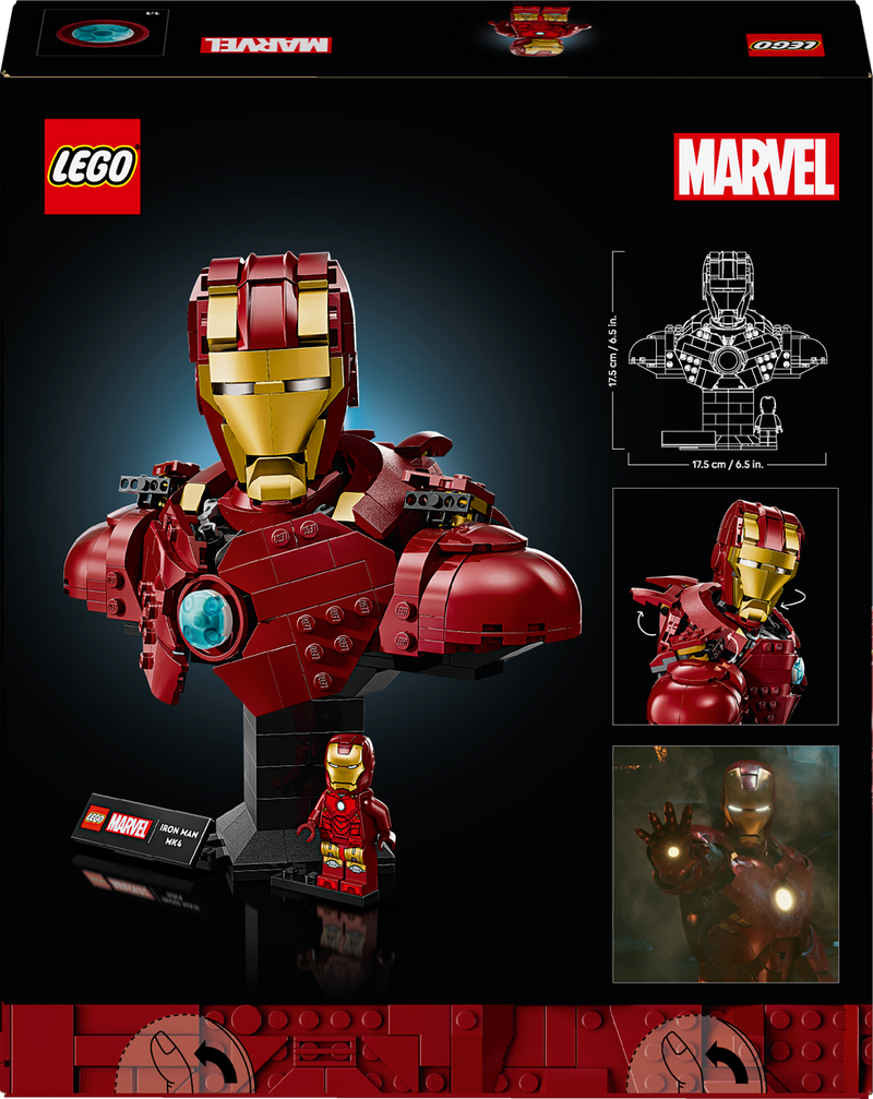 LEGO Iron Man MK 6 Helm 76327 Superheroes (Pre-Order: 6 juni)