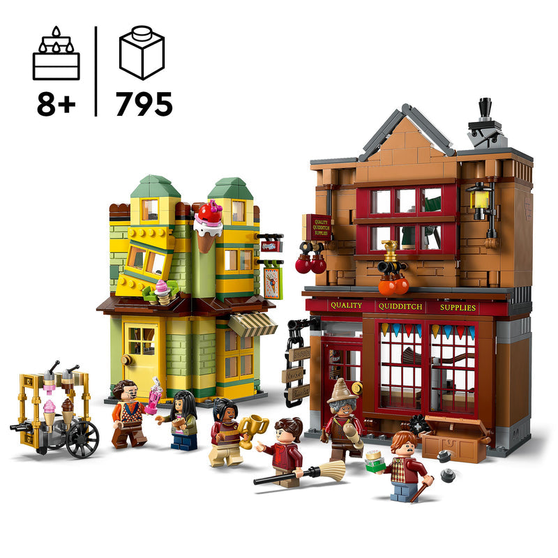 LEGO Zwik & Zwachtels Zwerkbalpaleis en ijssalon 76452 Harry Potter