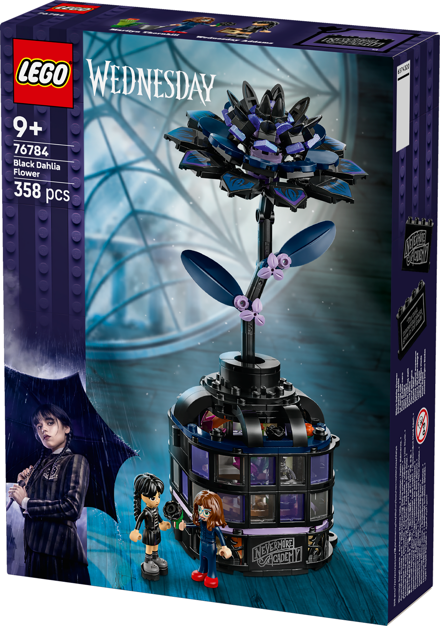 LEGO Zwarte dahlia 76784 Wednesday (Pre-Order: augustus)
