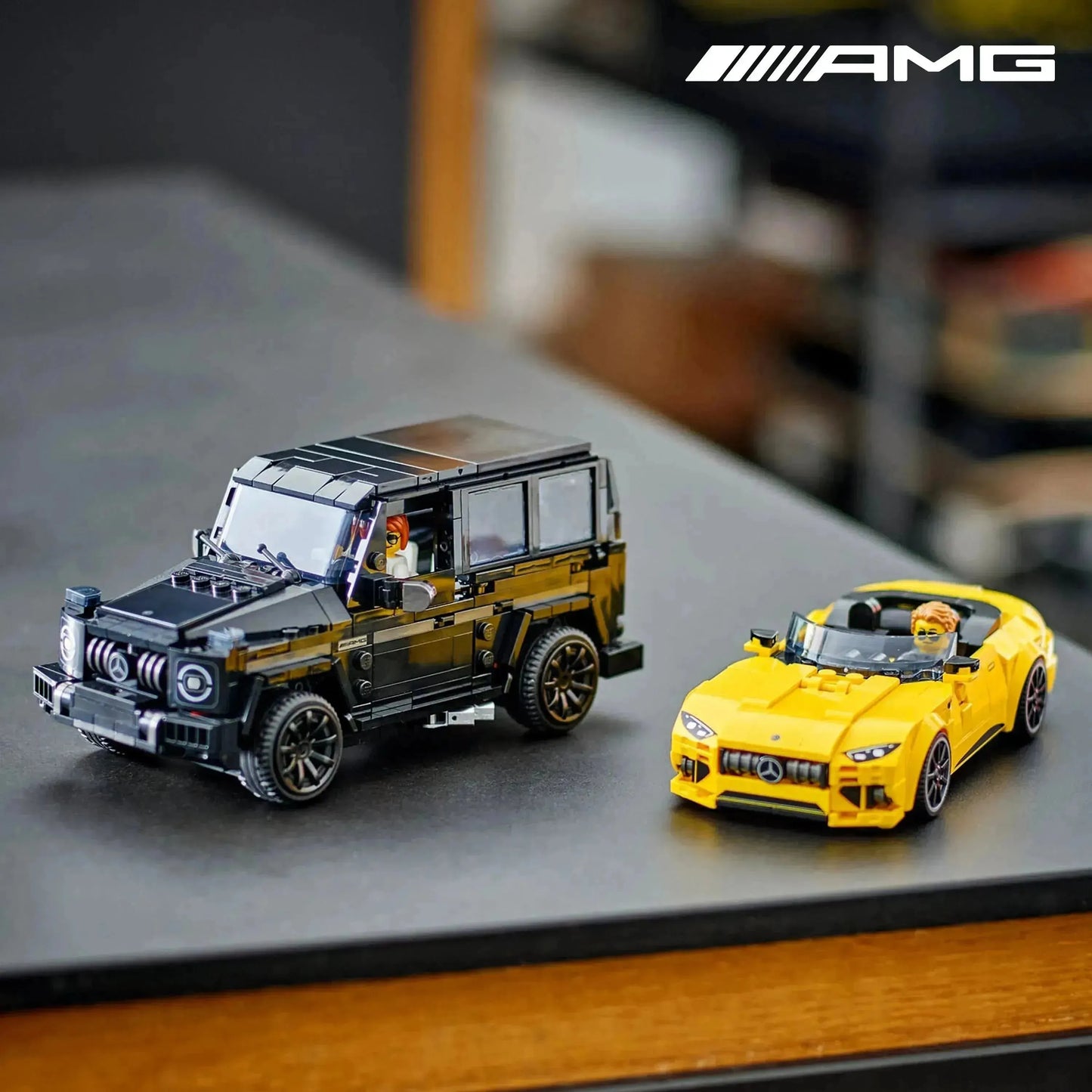 LEGO Mercedes-AMG GT Roadster 2024 & AMG G 63 76924 Speedchampions