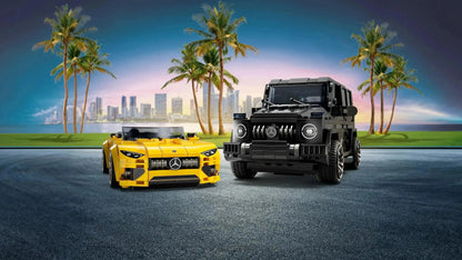 LEGO Mercedes-AMG GT Roadster 2024 & AMG G 63 76924 Speedchampions