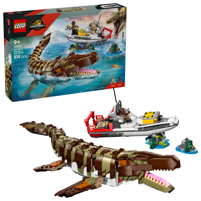 LEGO Bouwbare Mosasaurus bootmissie 76974 Jurassic World