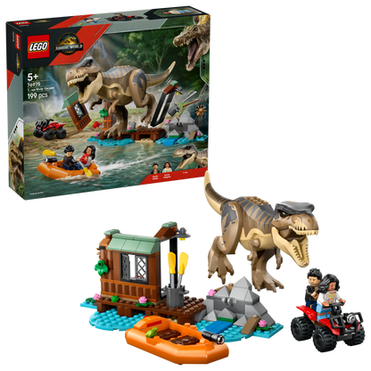 LEGO T. rex rivierontsnapping 76975 Jurassic World
