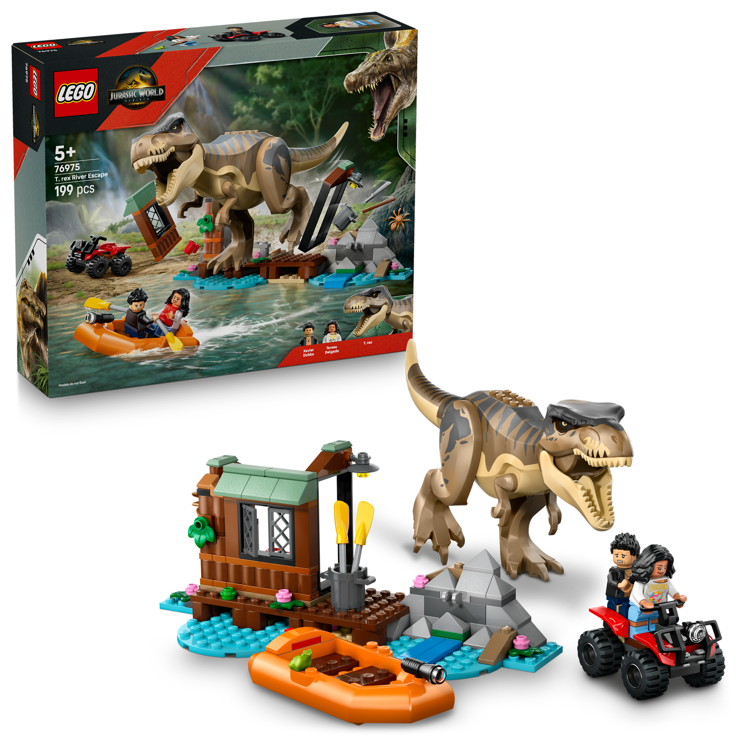 LEGO T. rex rivierontsnapping 76975 Jurassic World (Pre-Order: juni)