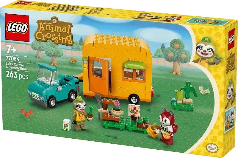 LEGO 77054 Leif's Caravan &amp; tuinwinkel