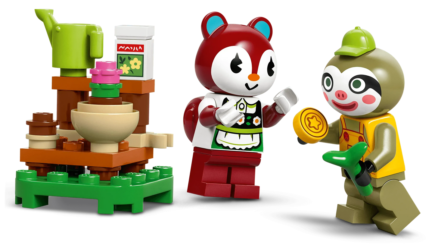 LEGO Leifs caravan en tuinwinkel 77054 Animal Crossing