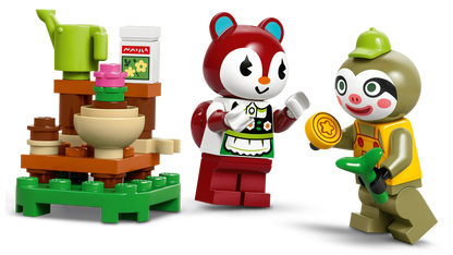 LEGO Leifs caravan en tuinwinkel 77054 Animal Crossing