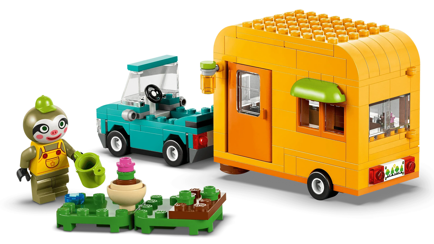 LEGO Leifs caravan en tuinwinkel 77054 Animal Crossing