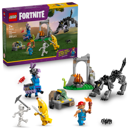 LEGO Peely en Sparkplugs kamp 77075 Fortnite
