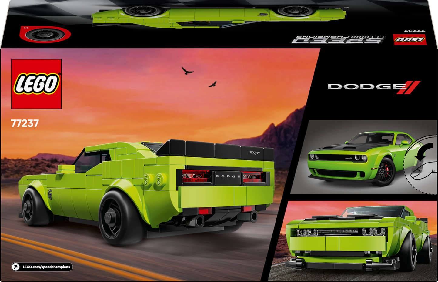 LEGO Dodge Challenger SRT Hellcat 77237 Speeedchampions