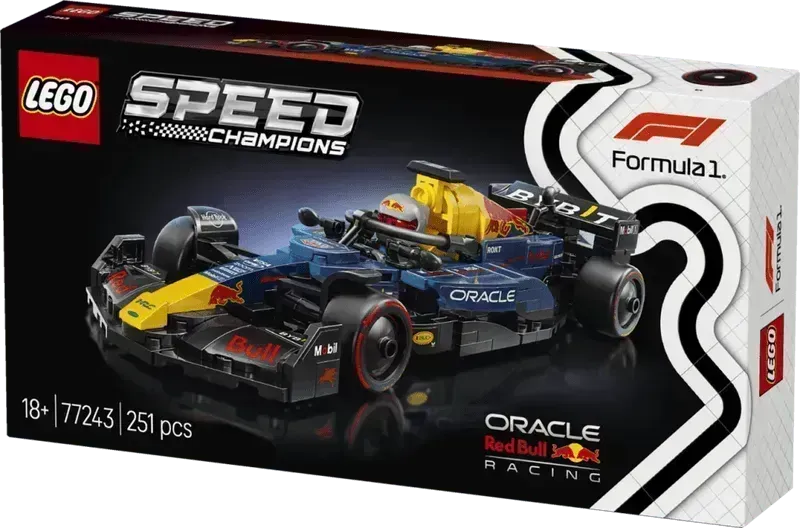 LEGO 77243 Red Bull Racing, De Formule 1 van Max Verstappen in jouw handen