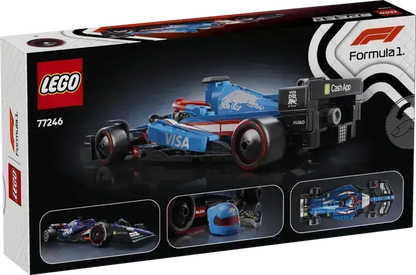 LEGO 77246 Visa Cash App RB, Een blikvanger voor elke Formule 1 verzameling