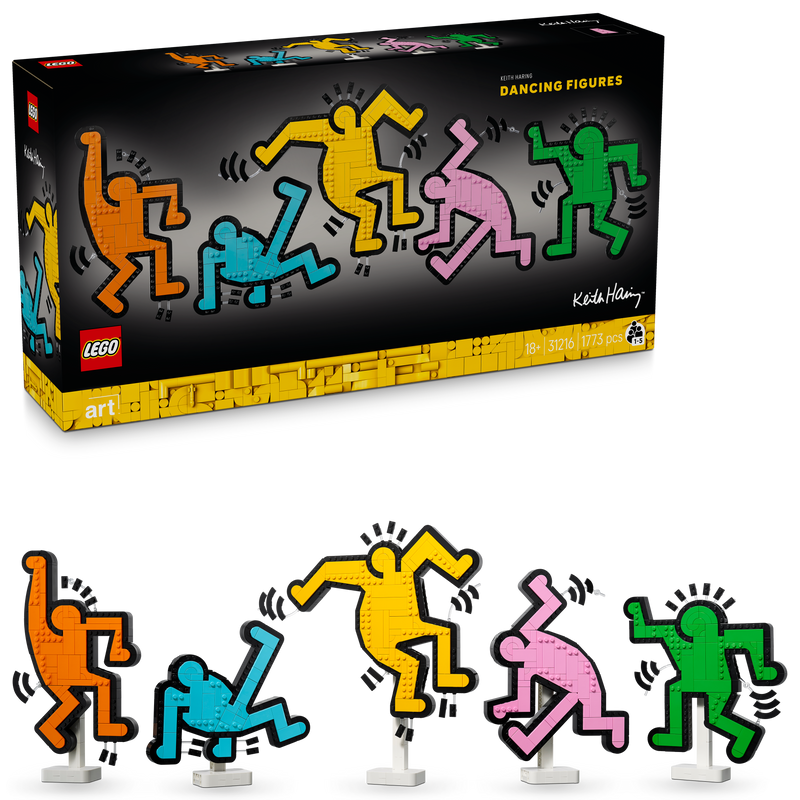 LEGO Keith Haring - Dansende Figuren 31216 Art