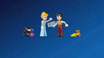 LEGO Assepoesters kasteel en paardenkoets 43275 Disney