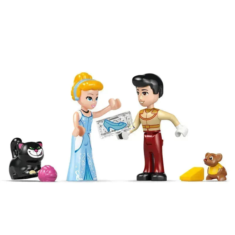 LEGO Assepoesters kasteel en paardenkoets 43275 Disney