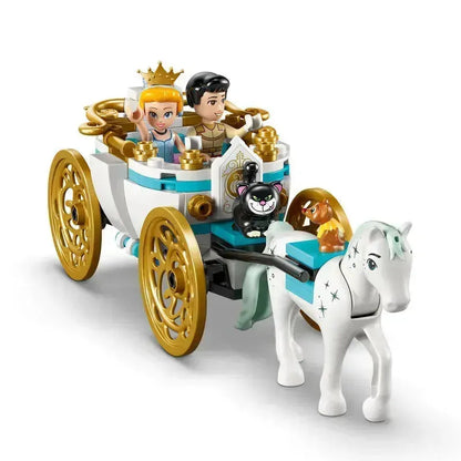LEGO Assepoesters kasteel en paardenkoets 43275 Disney