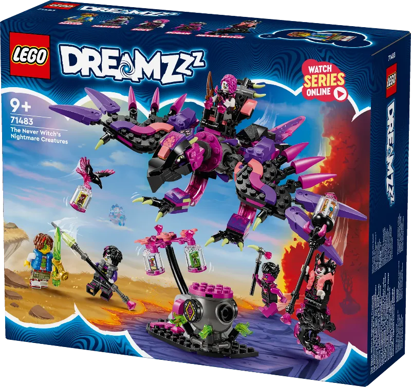 LEGO De nachtmerriewezens van de Neder Heks 71483 Dreamzzz @ 2TTOYS | Official LEGO shop😊🥰 LEGO €. 37.99